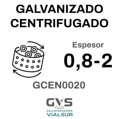 GALVANIZADO CENTRIFUGADO 0,8-2