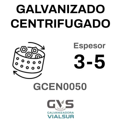GALVANIZADO CENTRIFUGADO 3-5