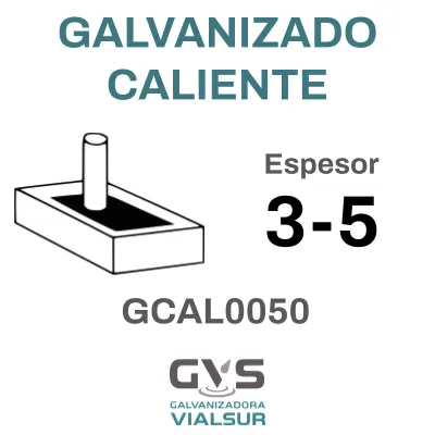 GALVANIZADO EN CALIENTE 3-5