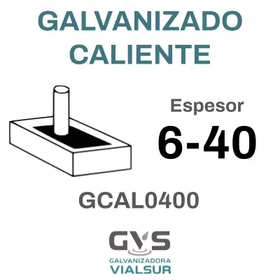 GALVANIZADO EN CALIENTE 6-40