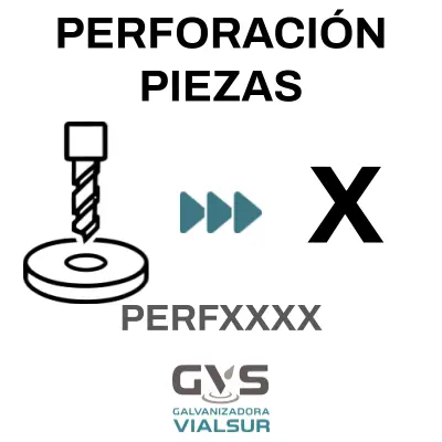 [PERFXXXX] PERFORACIÓN PIEZAS 
